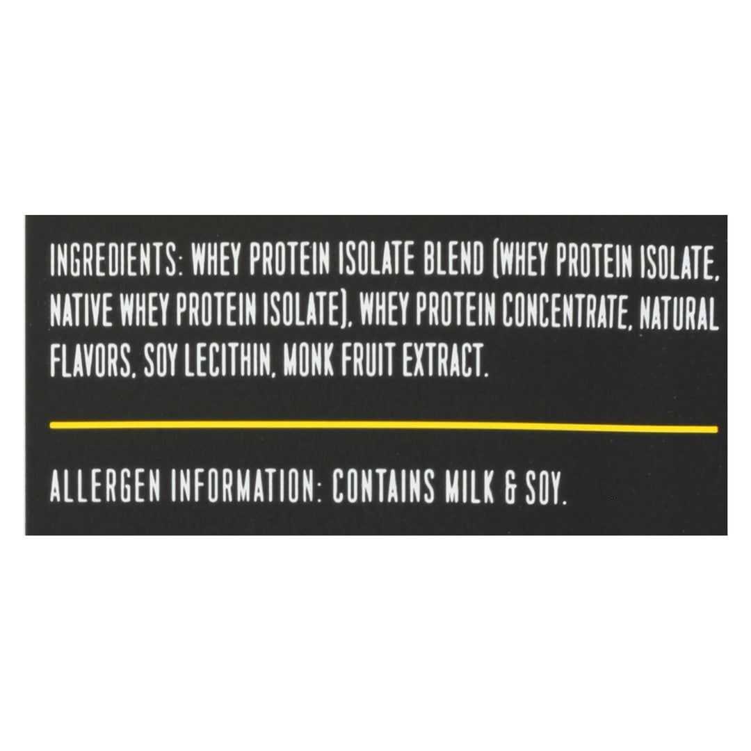 Ascent Native Fuel Whey Protein Powder Blend Vanilla Bean - Case Of 15 - 1.09 Oz - Maras Green