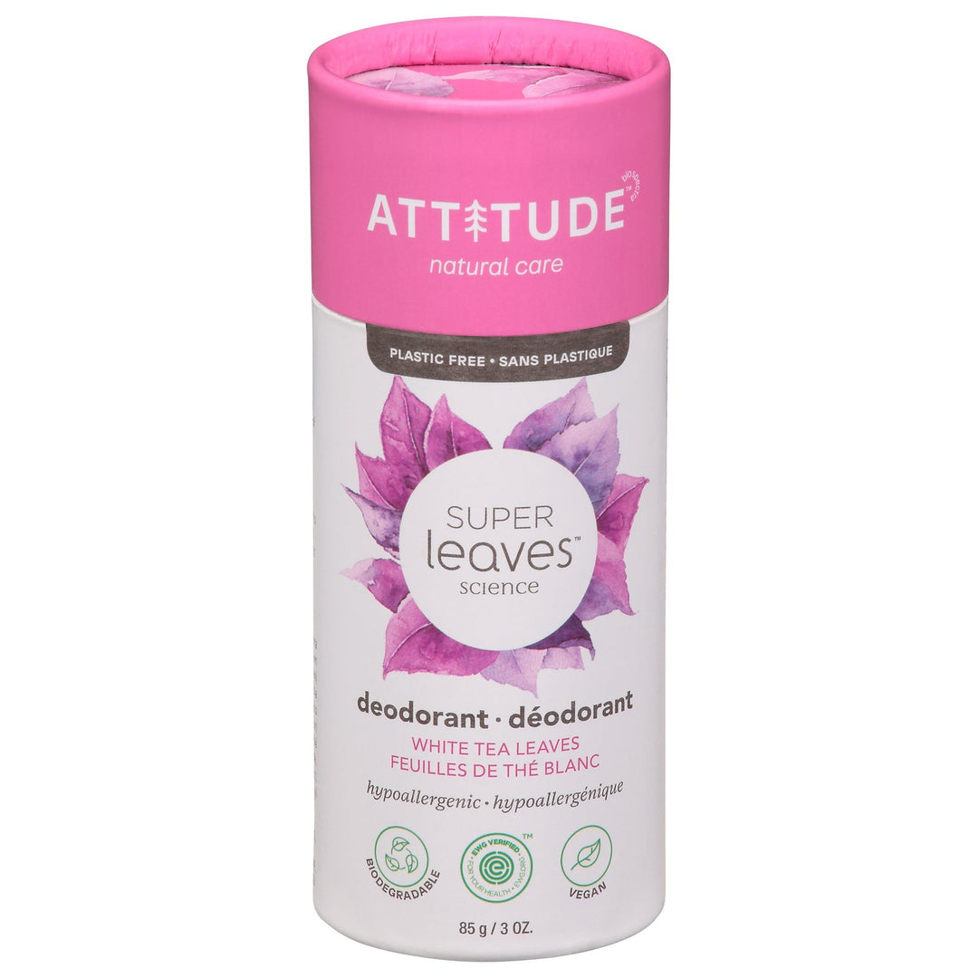Attitude - Deodorant Spr/lv Wht/tea - 1 Each - 3 Oz - Maras Green