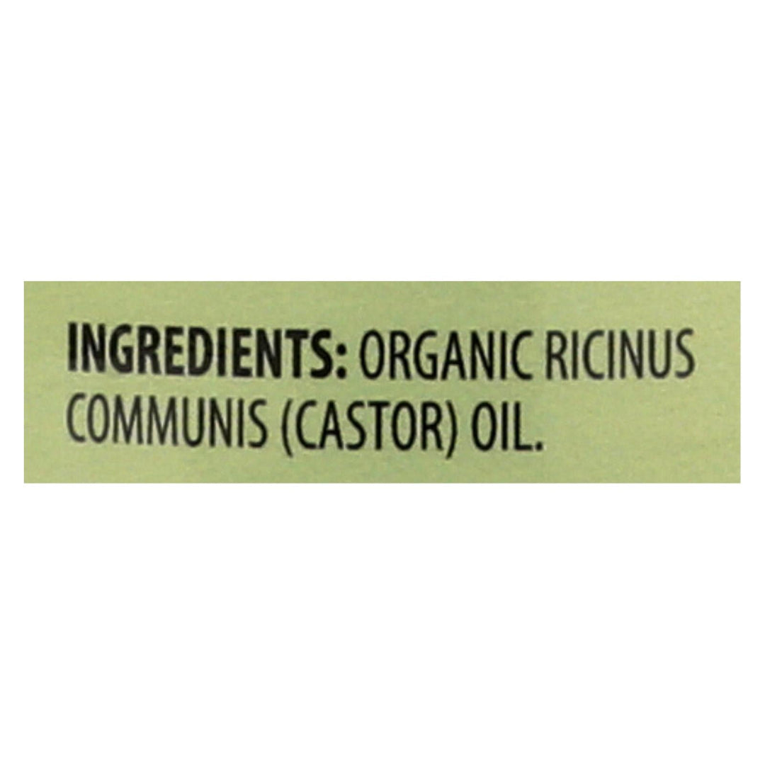 Aura Cacia - Skin Care Oil - Organic Castor Oil - 16 Fl Oz - Maras Green