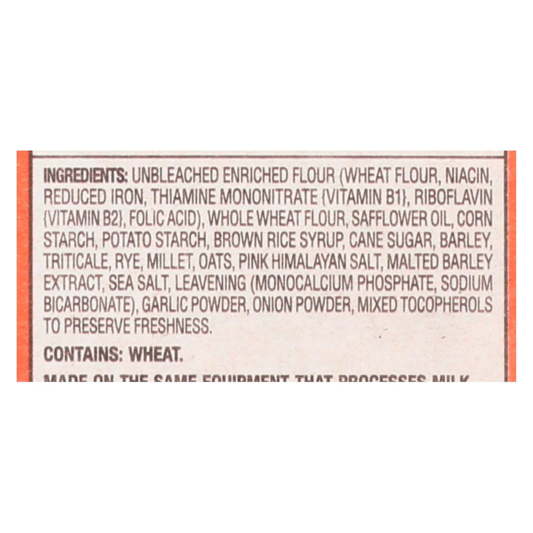 Back To Nature Multigrain Flatbread - Pink Himalayan Salt - Case Of 6 - 5.5 Oz - Maras Green