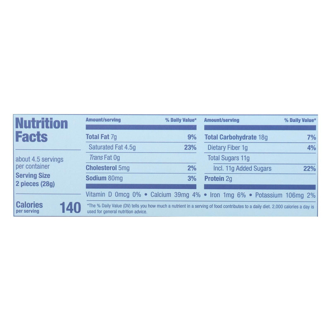 Bahlsen Leibniz Milk Chocolate Cookies - Case Of 12 - 4.4 Oz. - Maras Green