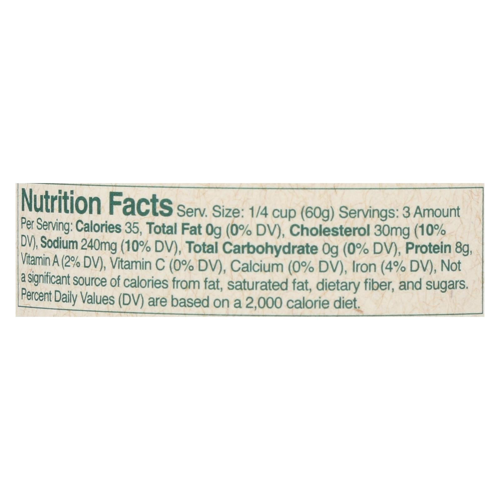 Bar Harbor - Chopped Clams - Case Of 12 - 6.5 Oz. - Maras Green