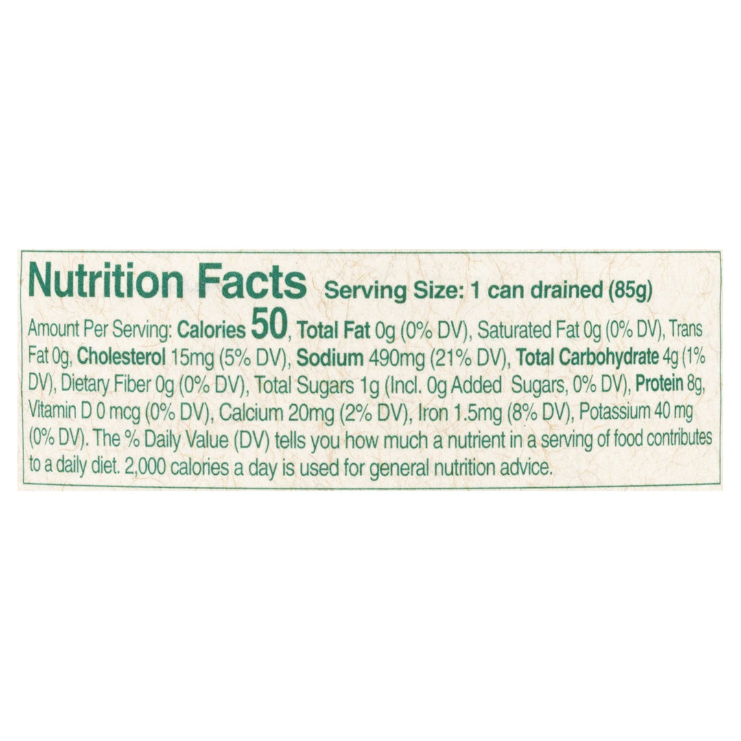 Bar Harbor - Clams Whole Gourmet Ocean - Case Of 12 - 6.5 Oz - Maras Green