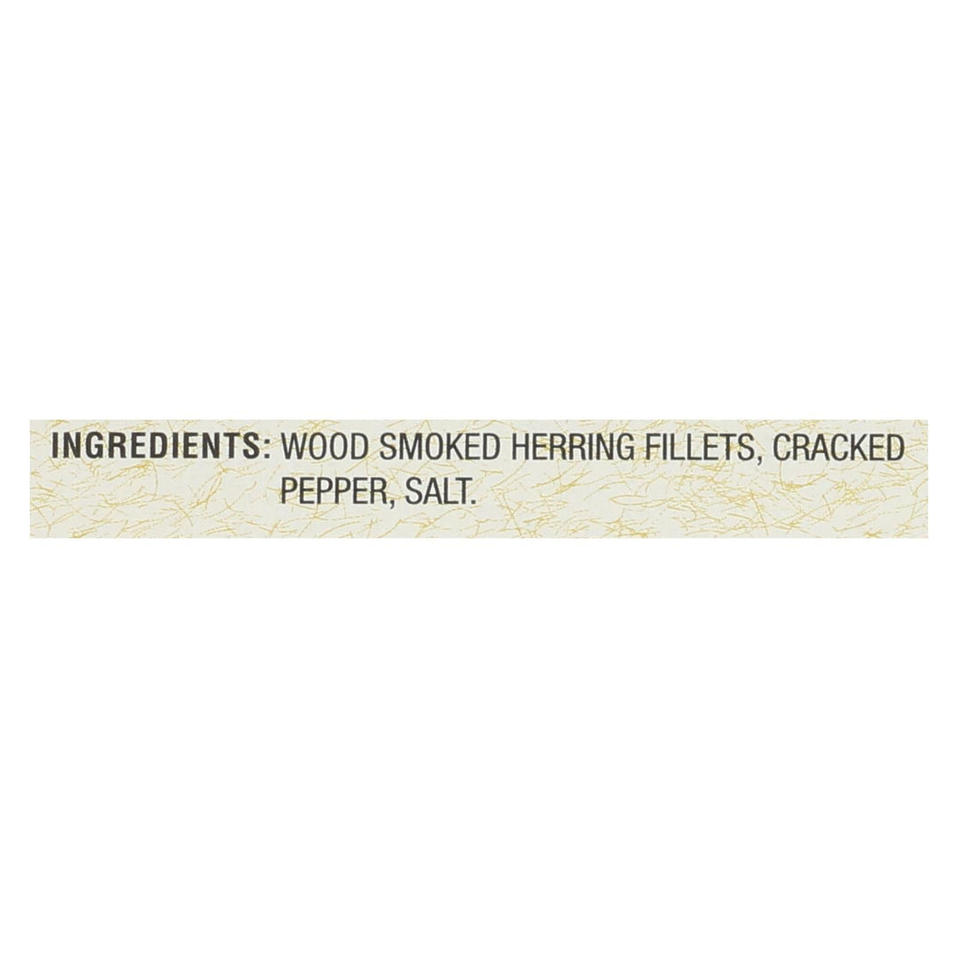 Bar Harbor - Wild Herring Fillets - Cracked Pepper - Case Of 12 - 6.7 Oz. - Maras Green