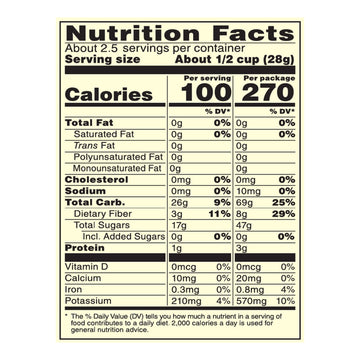 Bare Fruit - Banana Chips Cinnamon - Case Of 12 - 2.7 Ounces - Maras Green