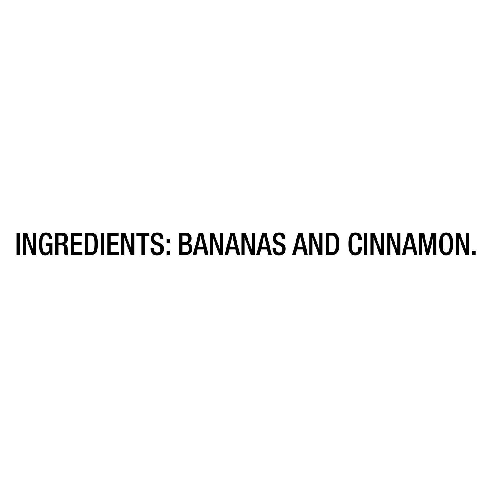 Bare Fruit - Banana Chips Cinnamon - Case Of 12 - 2.7 Ounces - Maras Green