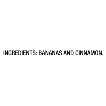 Bare Fruit - Banana Chips Cinnamon - Case Of 12 - 2.7 Ounces - Maras Green