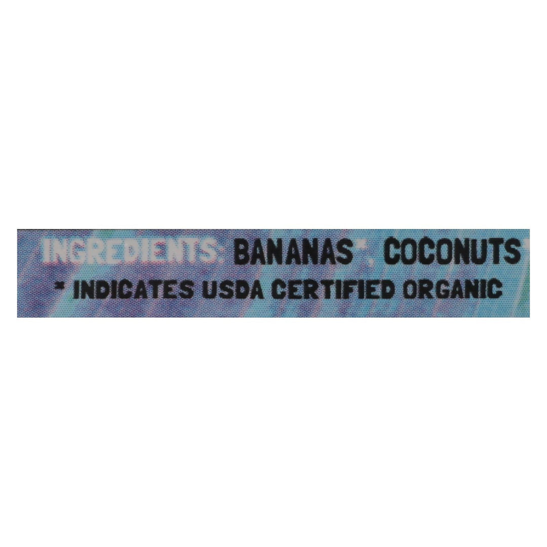 Barnana Chewy Banana Bites - Organic Coconut - Case Of 12 - 3.5 Oz. - Maras Green
