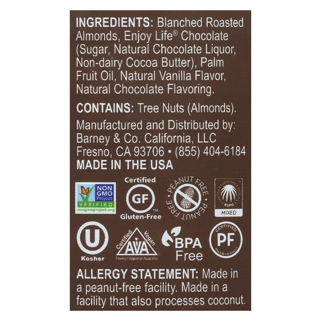 Barney Butter Chocolate Almond Butter Blend - Case Of 6 - 10 Oz - Maras Green