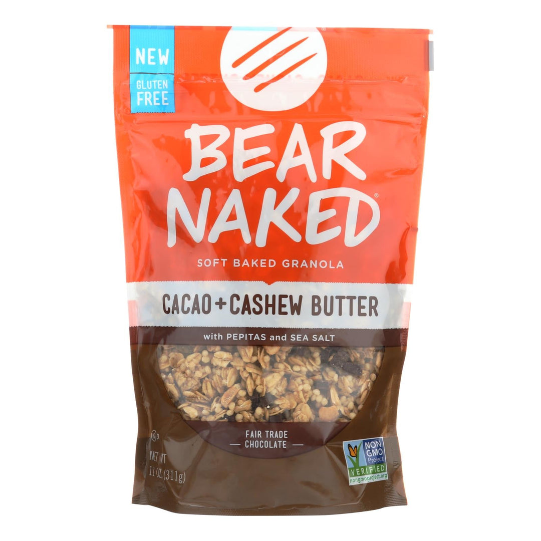 Bear Naked Granola - Cacao Cashew Butter - Case Of 6 - 11 Oz. - Maras Green