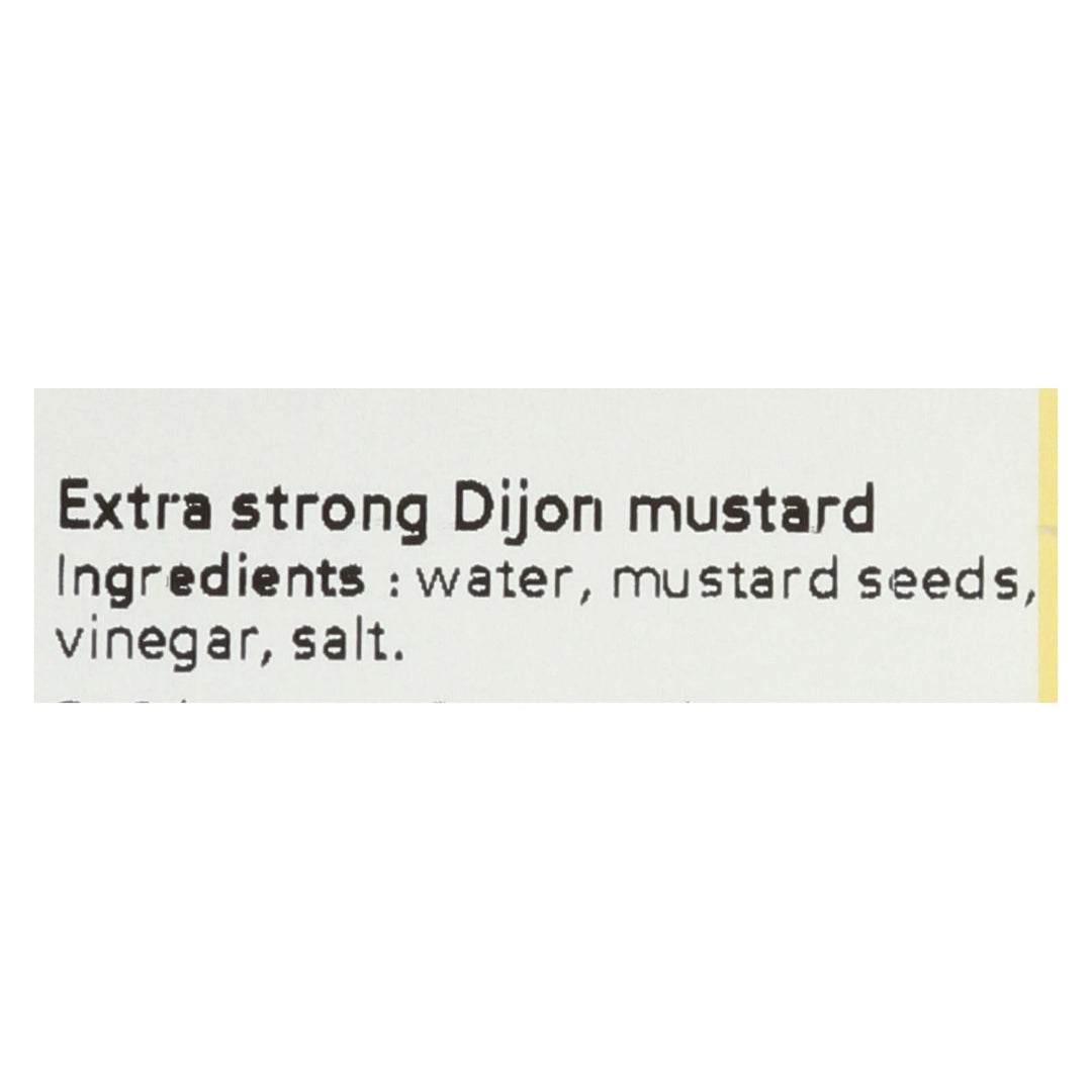 Beaufor Extra Strong Dijon Mustard - Case Of 12 - 7.05 Oz - Maras Green