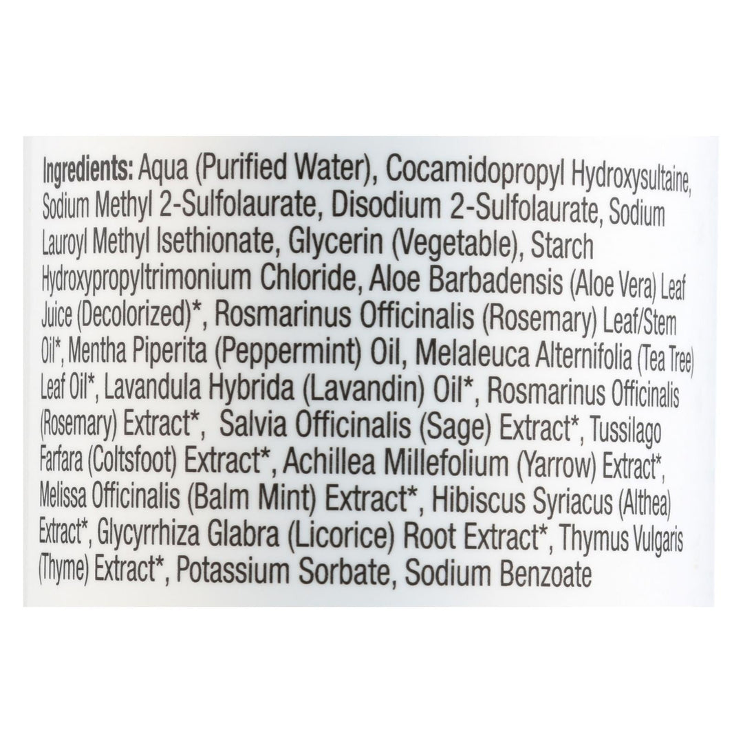 Beauty Without Cruelty Shampoo Rosemary Mint And Tea Tree - 16 Fl Oz - Maras Green