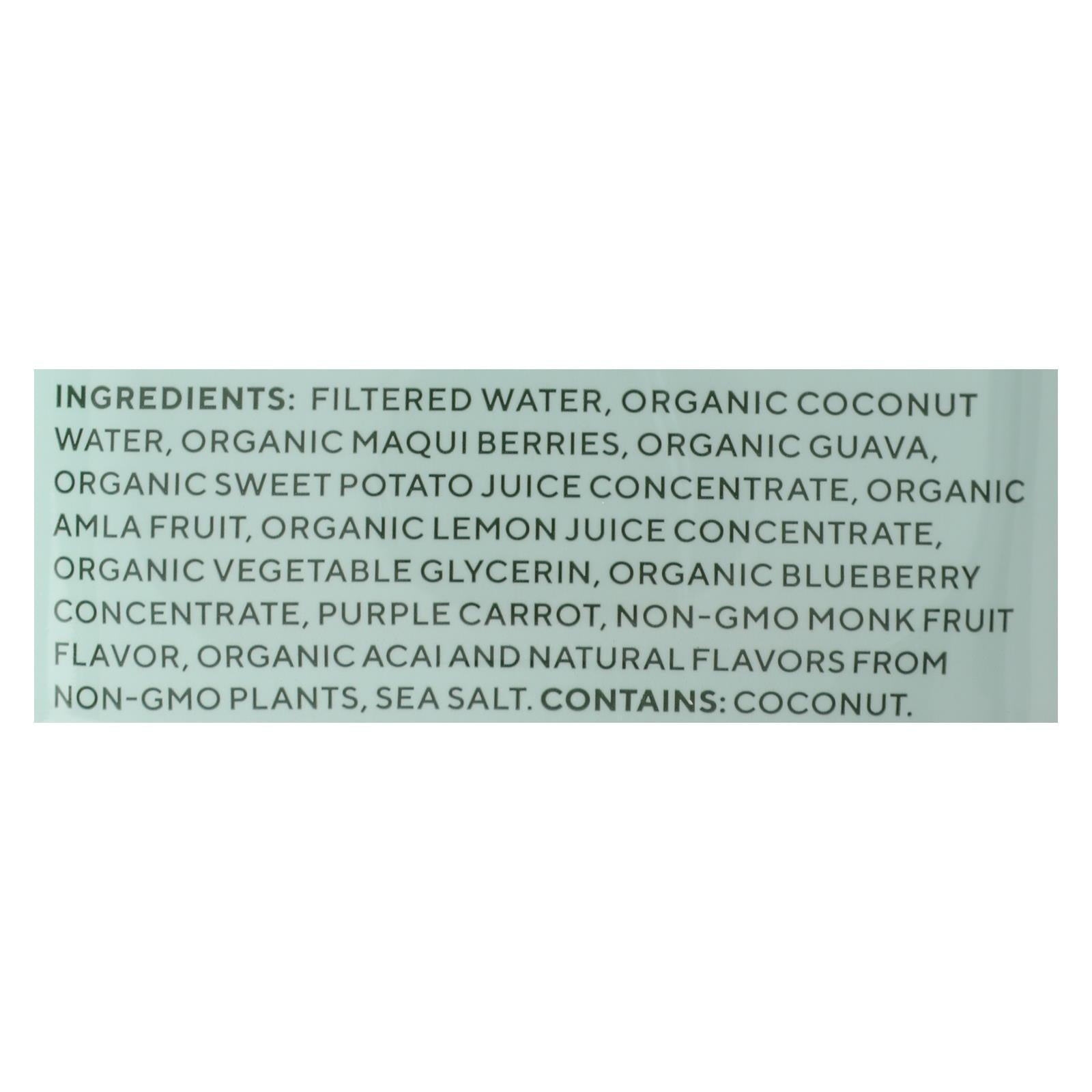 Berri Lyte - Juice Electro Acai - Case Of 6 - 1 Ltr - Maras Green