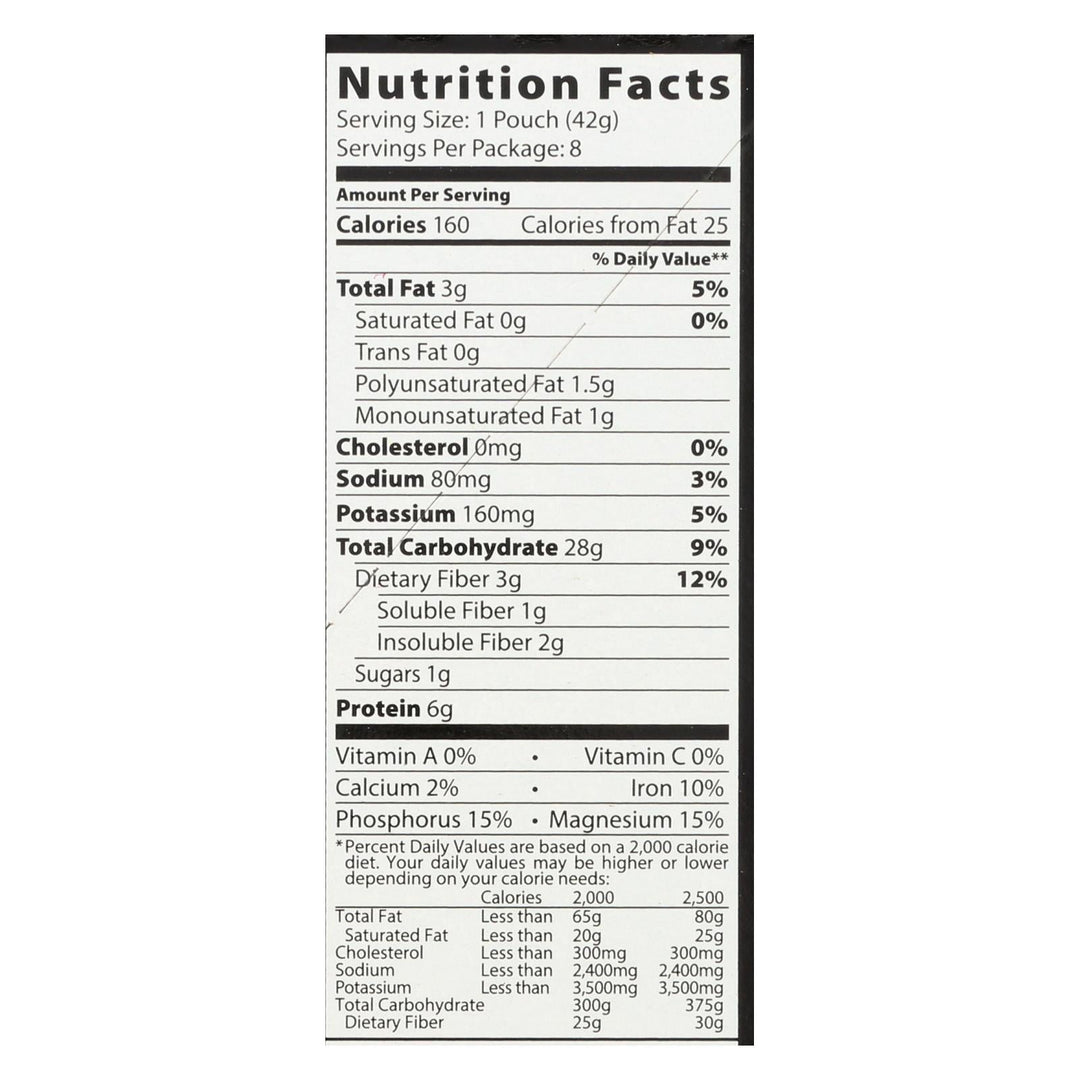 Better Oats Organic Instant Multigrain Hot Cereal - Bare - Case Of 6 - 11.8 Oz. - Maras Green