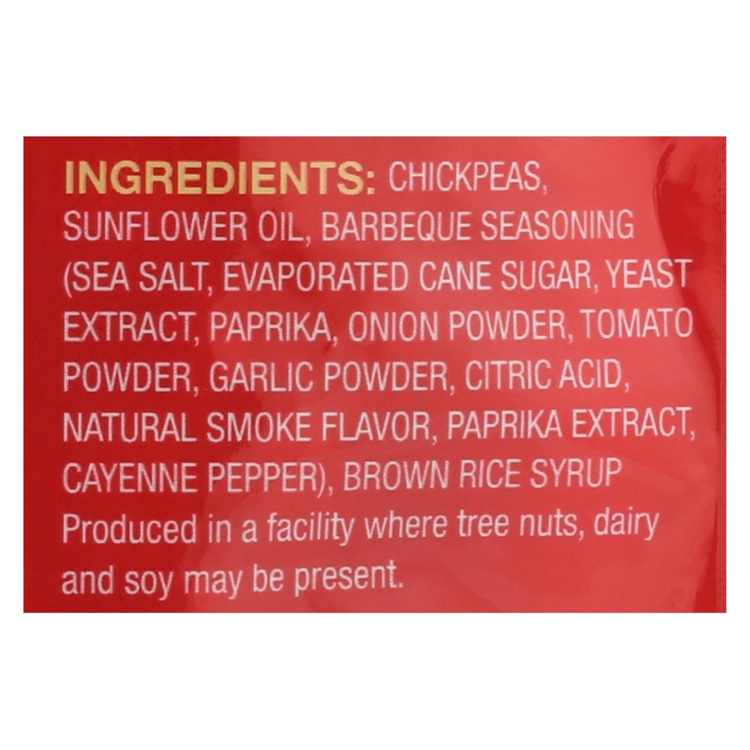 Biena Chickpea Snacks - Barbeque - Case Of 8 - 5 Oz. - Maras Green