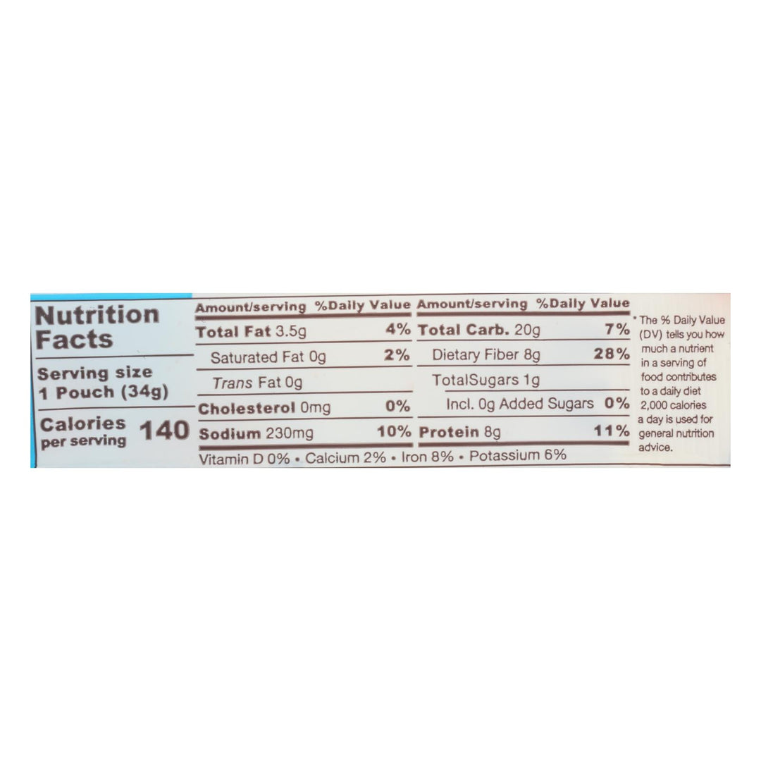 Biena Chickpea Snacks - Sea Salt - Case Of 10 - 1.2 Oz. - Maras Green