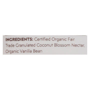 Big Tree Farms Coconut Palm Sugar - Vanilla - Case Of 6 - 14 Oz. - Maras Green