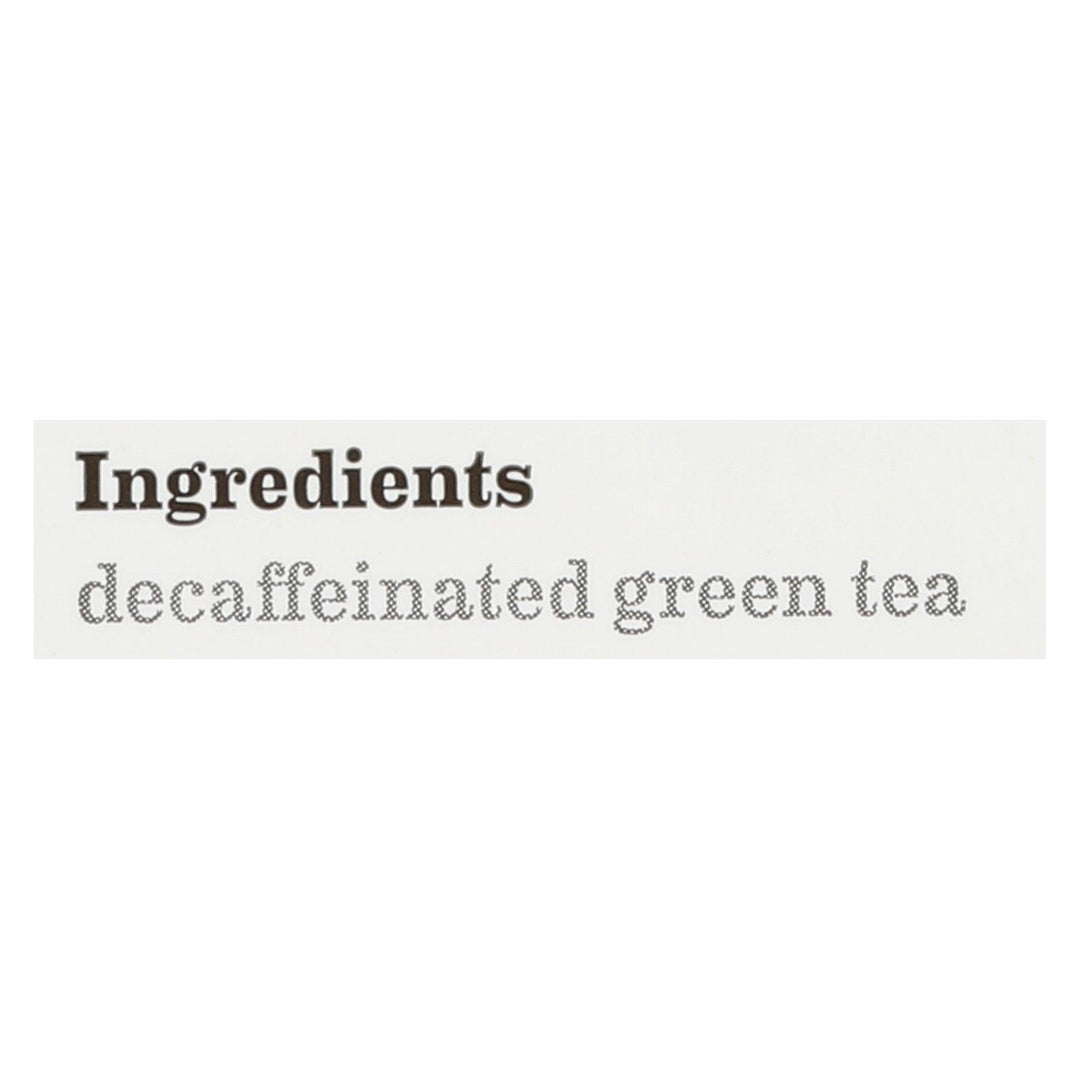 Bigelow Tea Decaf Green Tea - Case Of 6 - 20 Bag - Maras Green
