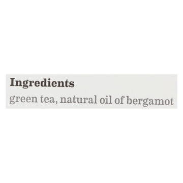 Bigelow Tea Green Tea - Earl Grey - Case Of 6 - 20 Bag - Maras Green