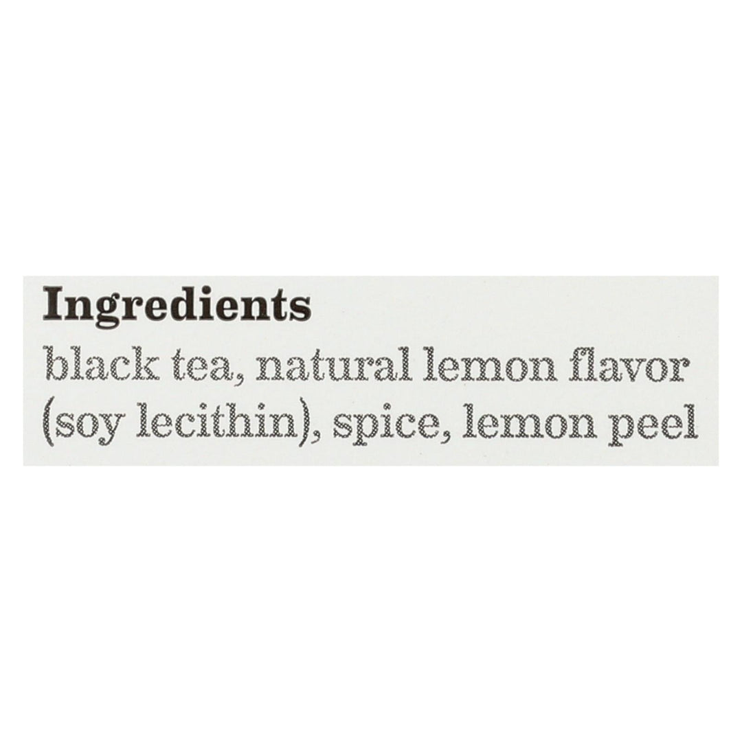 Bigelow Tea Lemon Lift Black Tea - Case Of 6 - 20 Bags - Maras Green