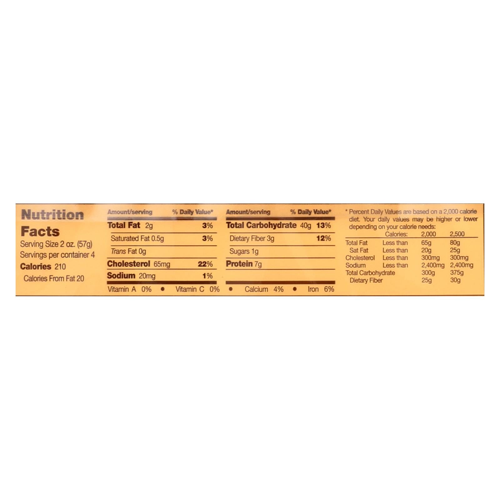 Bionaturae Egg Pasta - Durum Semolina - Case Of 12 - 8.8 Oz. - Maras Green