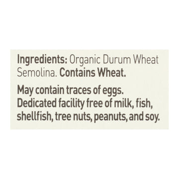 Bionaturae Pasta - Organic - 100 Percent Durum Semolina - Spaghetti - 16 Oz - Case Of 12 - Maras Green