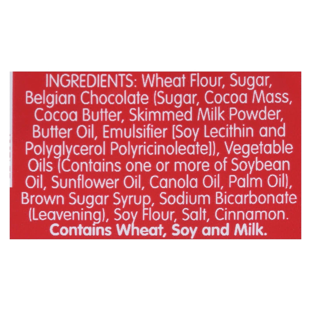 Biscoff Cookie Caramelized Biscuits With Belgian Chocolate - Case Of 12 - 5.4 Oz - Maras Green