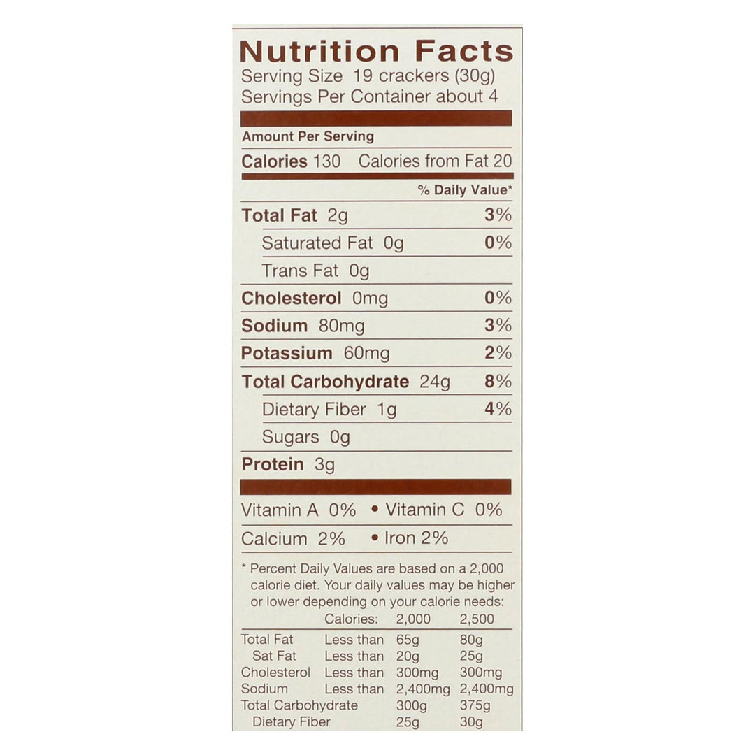 Blue Diamond - Nut Thins - Sea Salt - Case Of 12 - 4.25 Oz. - Maras Green