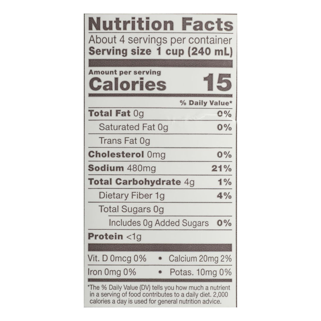 Bonafide Provisions - Broth Vegetable - Case Of 6 - 32 Oz - Maras Green