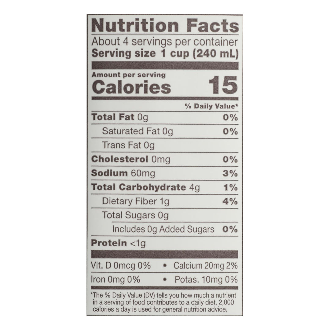 Bonafide Provisions - Broth Vegetable No Salt - Case Of 6 - 32 Oz - Maras Green