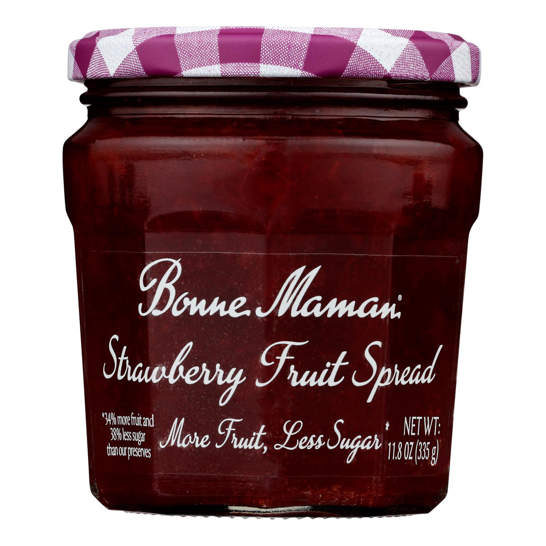 Bonne Maman - Fruit Spread Strawberry - Case Of 6 - 11.8 Oz - Maras Green