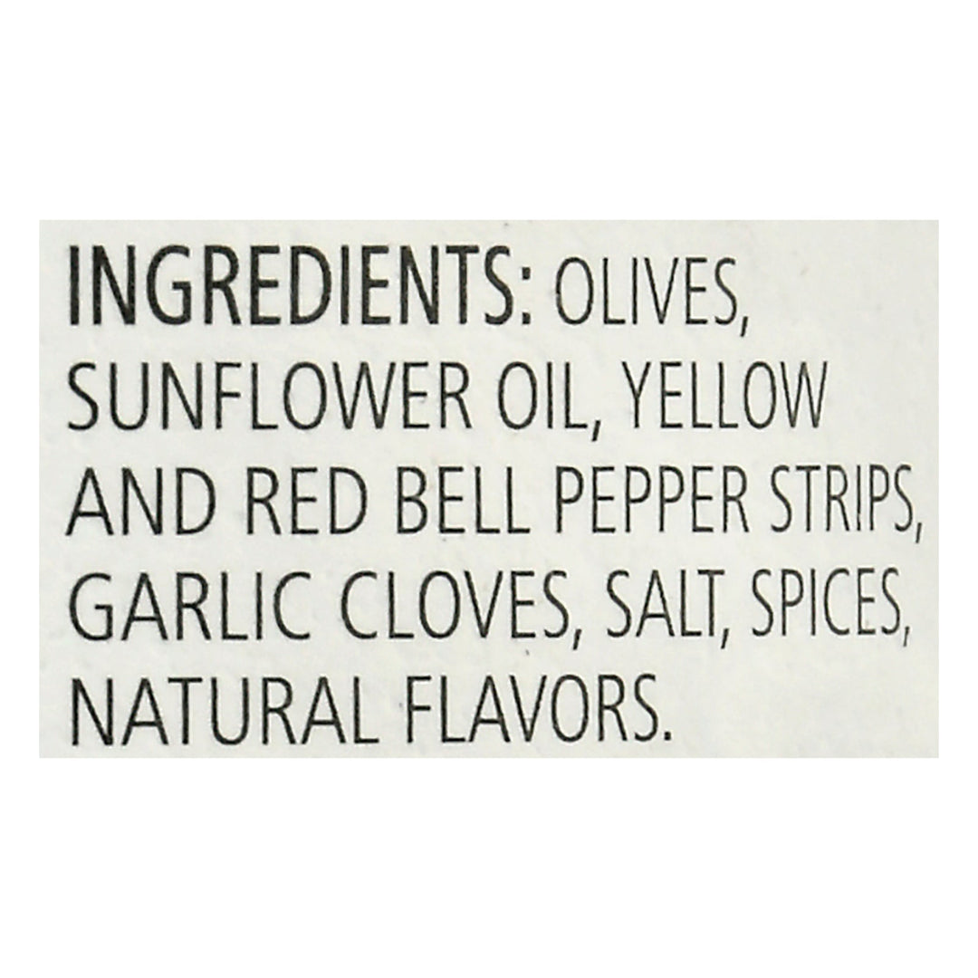 Bono - Olive Mix Italian Pitted - Case Of 6 - 9.88 Oz - Maras Green