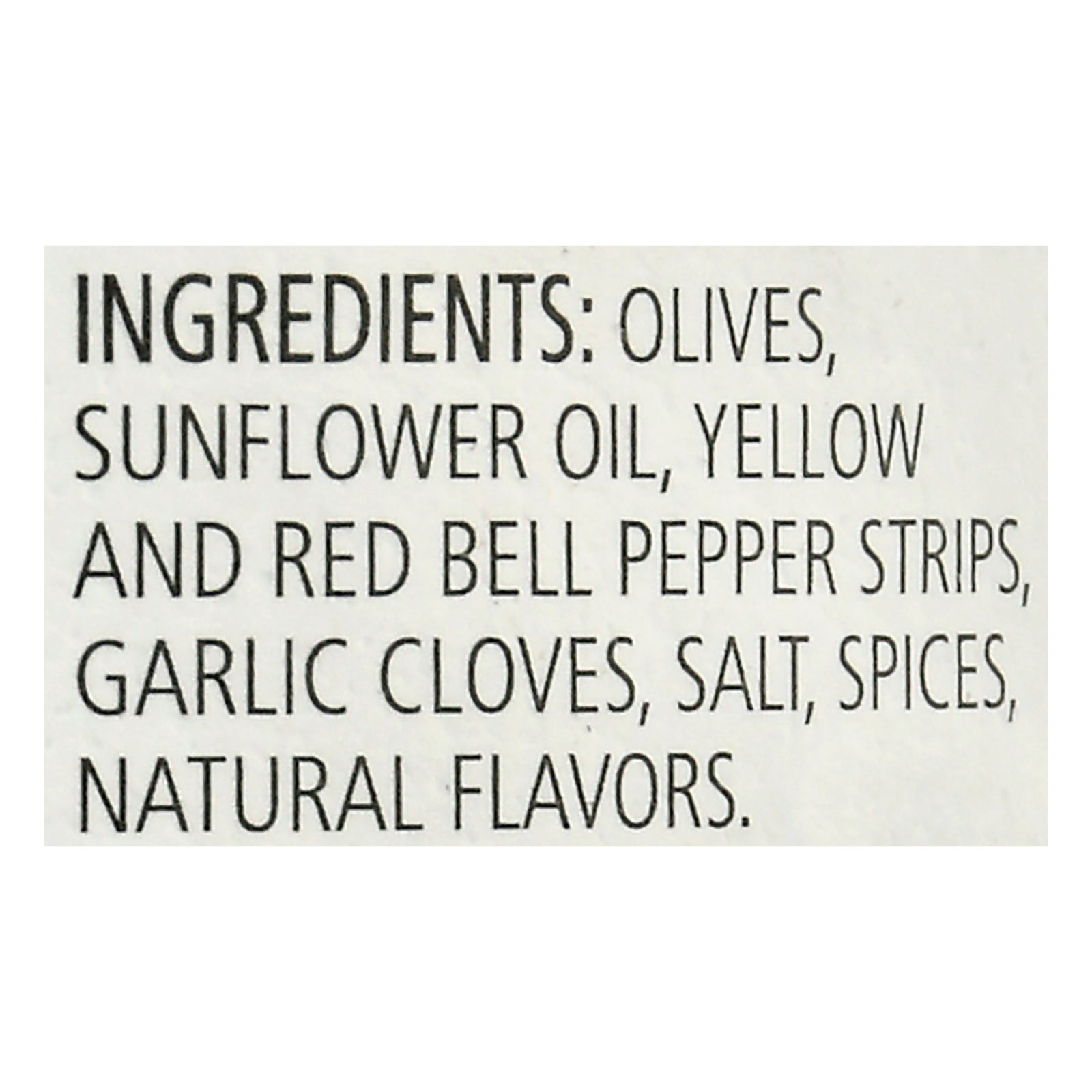 Bono - Olive Mix Italian Pitted - Case Of 6 - 9.88 Oz - Maras Green