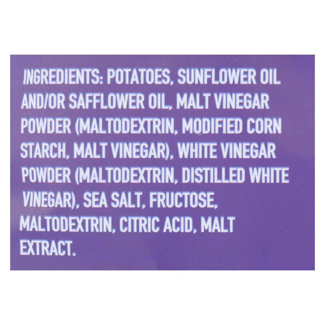 Boulder Canyon - Kettle Chips - Malt Vinegar And Sea Salt - Case Of 12 - 5 Oz. - Maras Green