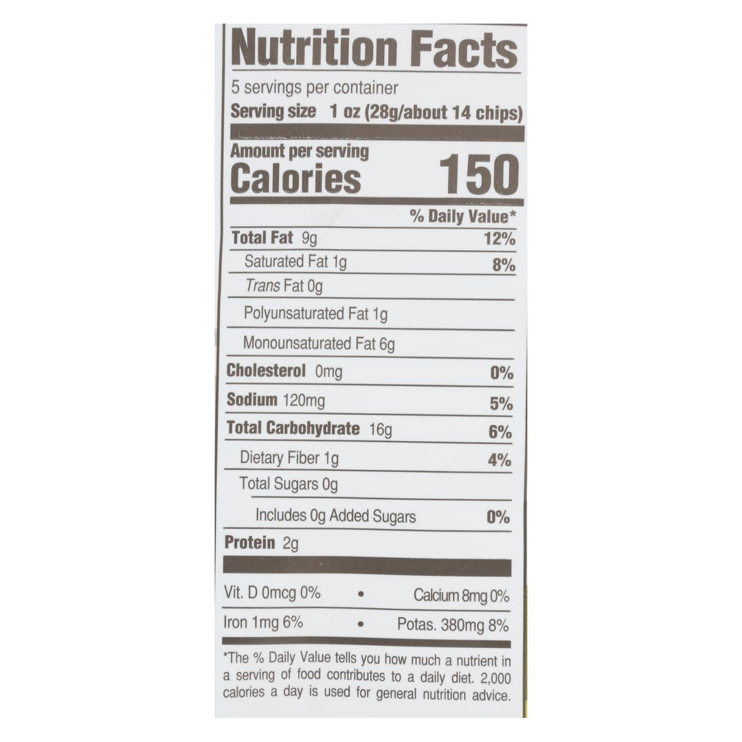 Boulder Canyon - Kettle Chips - Olive Oil - Case Of 12 - 5 Oz. - Maras Green