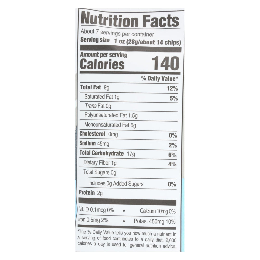 Boulder Canyon Kettle Cooked Potato Chips, 60% Lower Sodium - Case Of 12 - 6.5 Oz - Maras Green