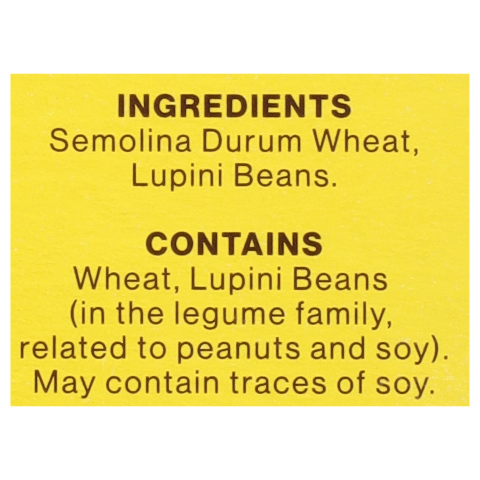 Brami - Pasta Semo Lupini Crispy Mac - Case Of 8 - 12 Ounces - Maras Green