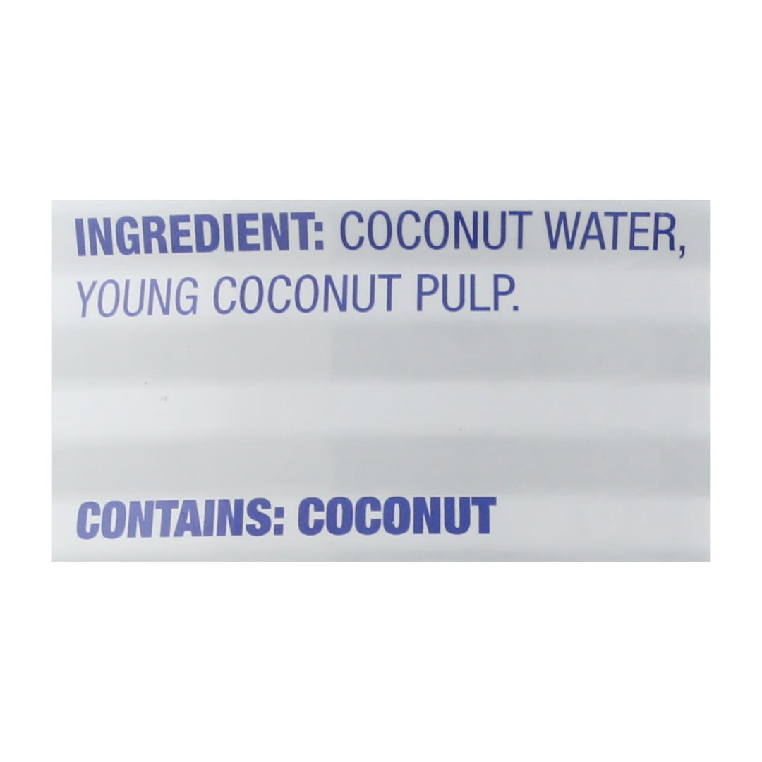 C2O - Pure Coconut Water Pure Pulp Coconut Water - Case of 12 - 17.5 fl oz - Maras Green