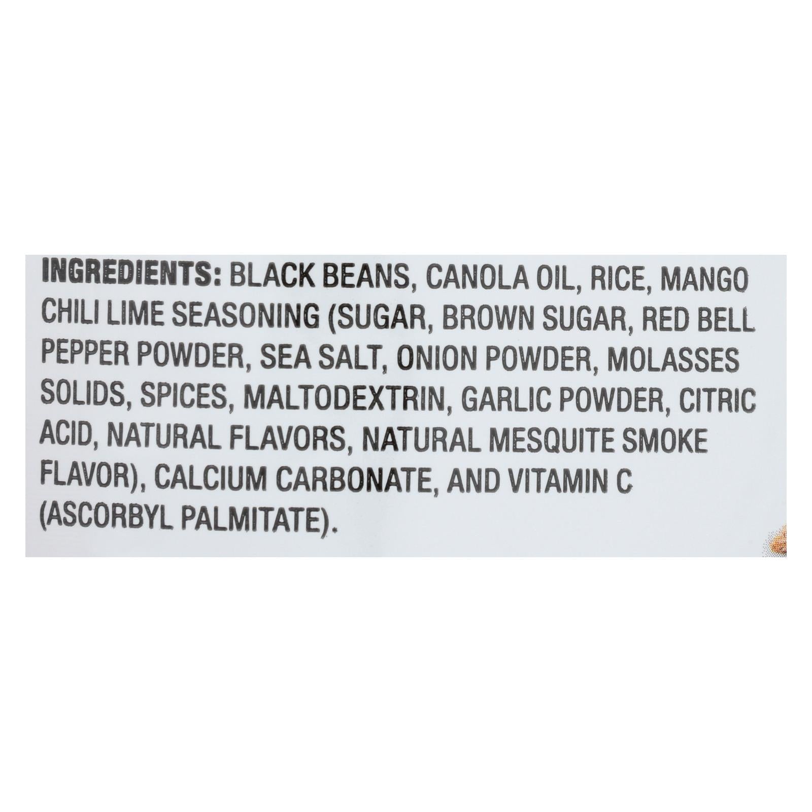 Calbee Snapea Crisp - Black Bean Crisps - Mango Chile Lime - Case Of 12 - 3 Oz - Maras Green