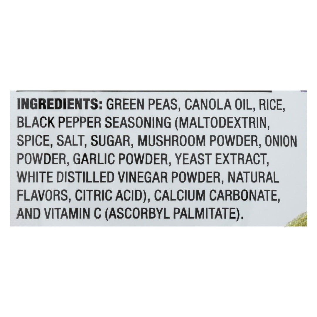 Calbee Snapea Crisp - Snapea Crisps - Black Pepper - Case Of 12 - 3.3 Oz - Maras Green