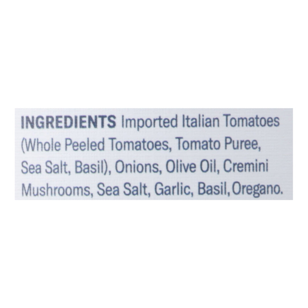 Carbone - Sauce Mushroom Marinara - Case Of 6 - 24 Oz - Maras Green