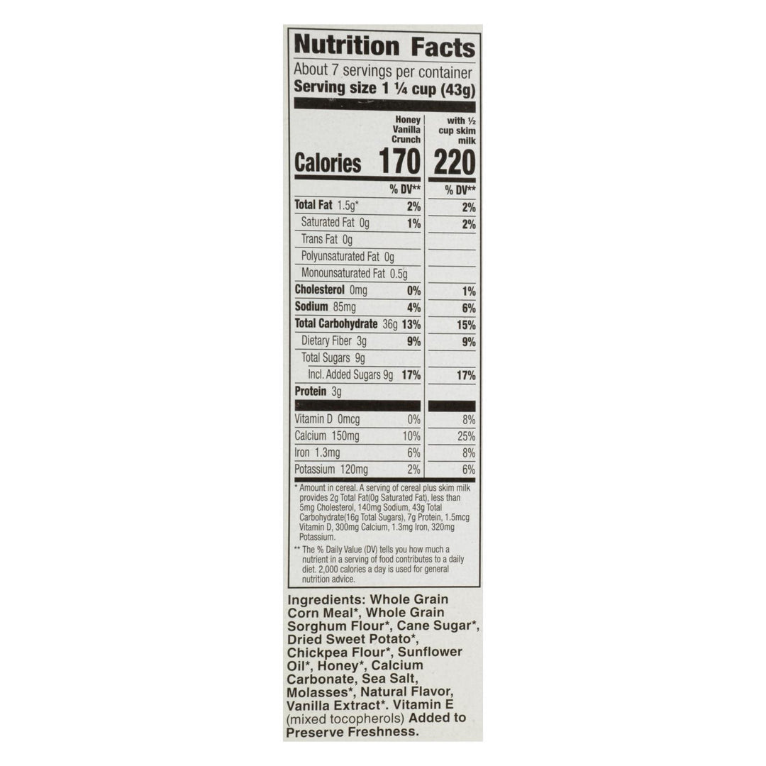 Cascadian Farm - Cereal Hny Vanilla Crunch - Case Of 12 - 10.5 Oz - Maras Green
