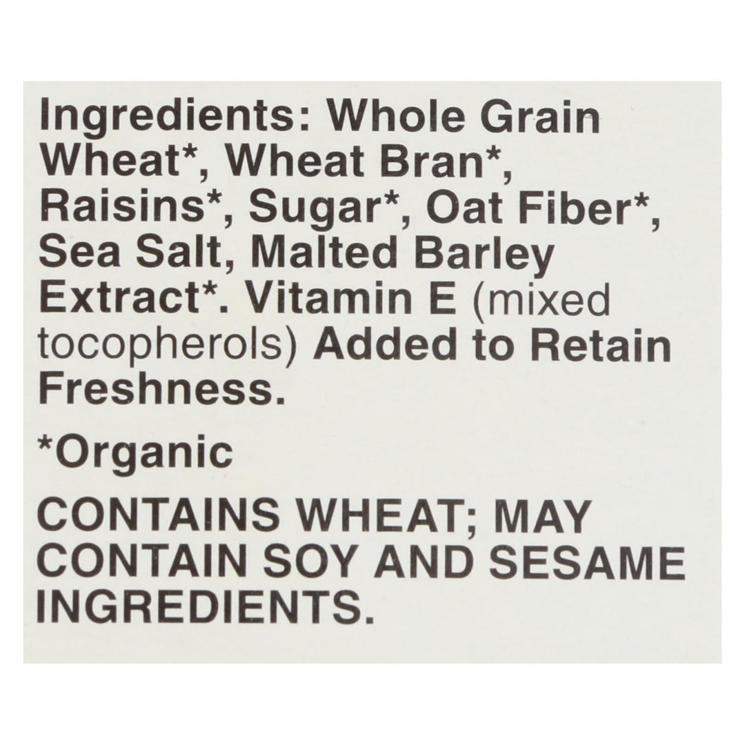 Cascadian Farm Organic Cereal - Raisin Bran - Case Of 10 - 12 Oz - Maras Green