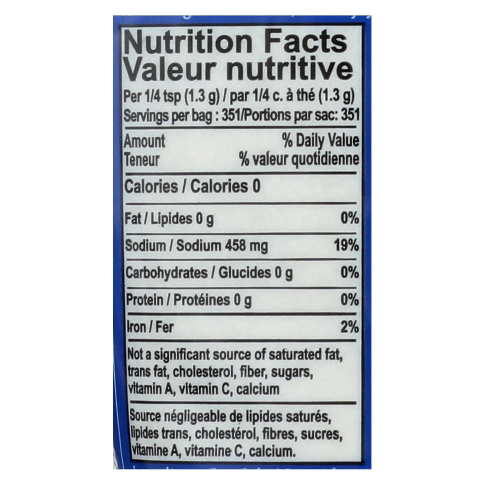 Celtic Sea Salt Fine Ground - Case Of 6 Lbs - Maras Green