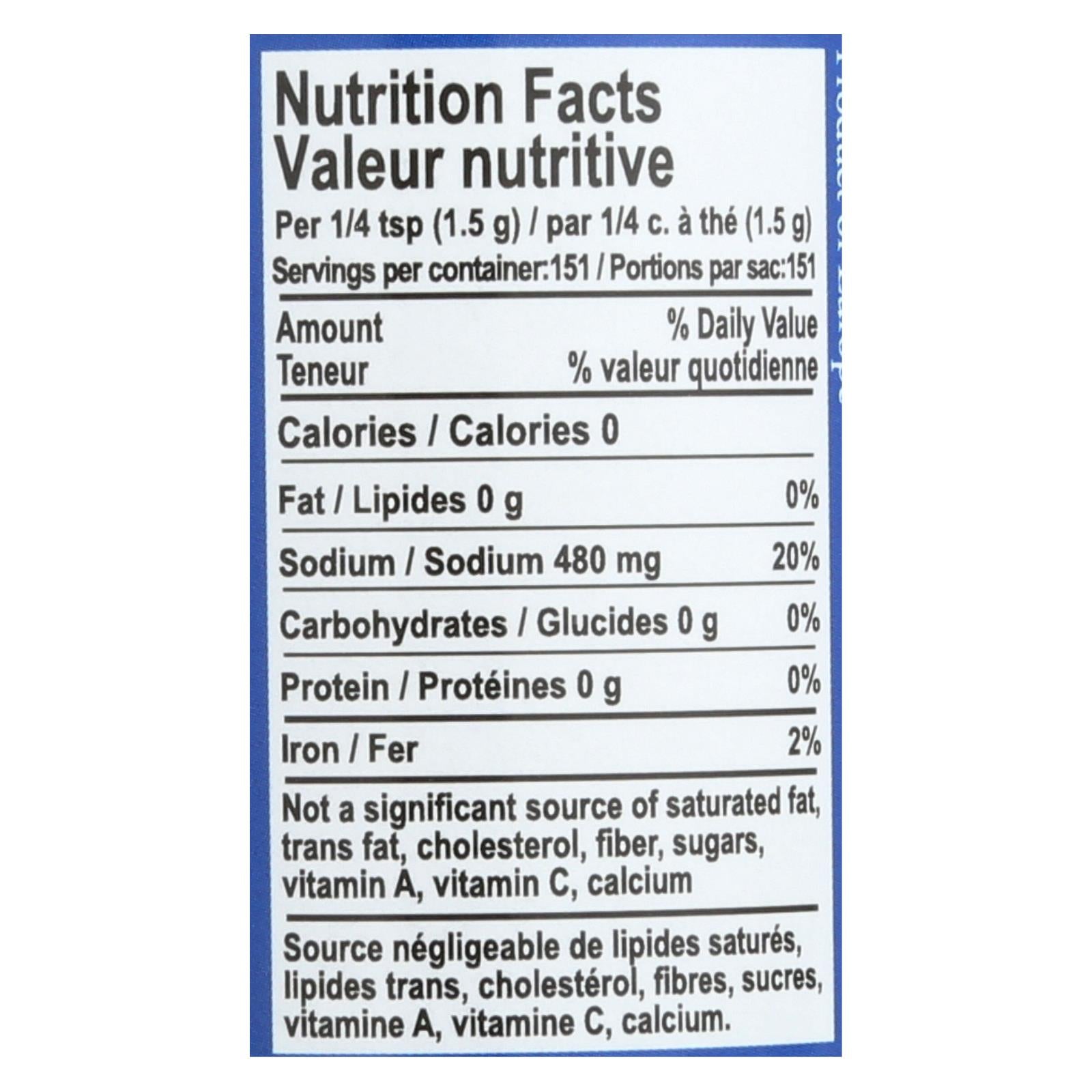 Celtic Sea Salt - Light Grey Celtic - Case Of 6 - 8 Oz. - Maras Green