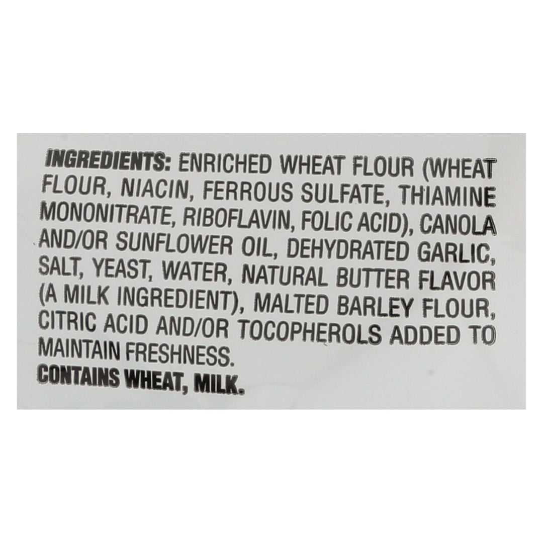 Chatham Village Traditional Cut Croutons - Garlic And Butter - Case Of 12 - 5 Oz. - Maras Green