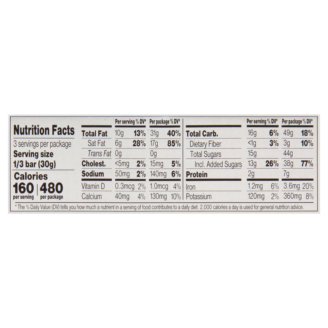 Chocolove - Bar Salt Peanut Butter Fld Milk Chocolate - Case Of 10 - 3.2 Oz - Maras Green