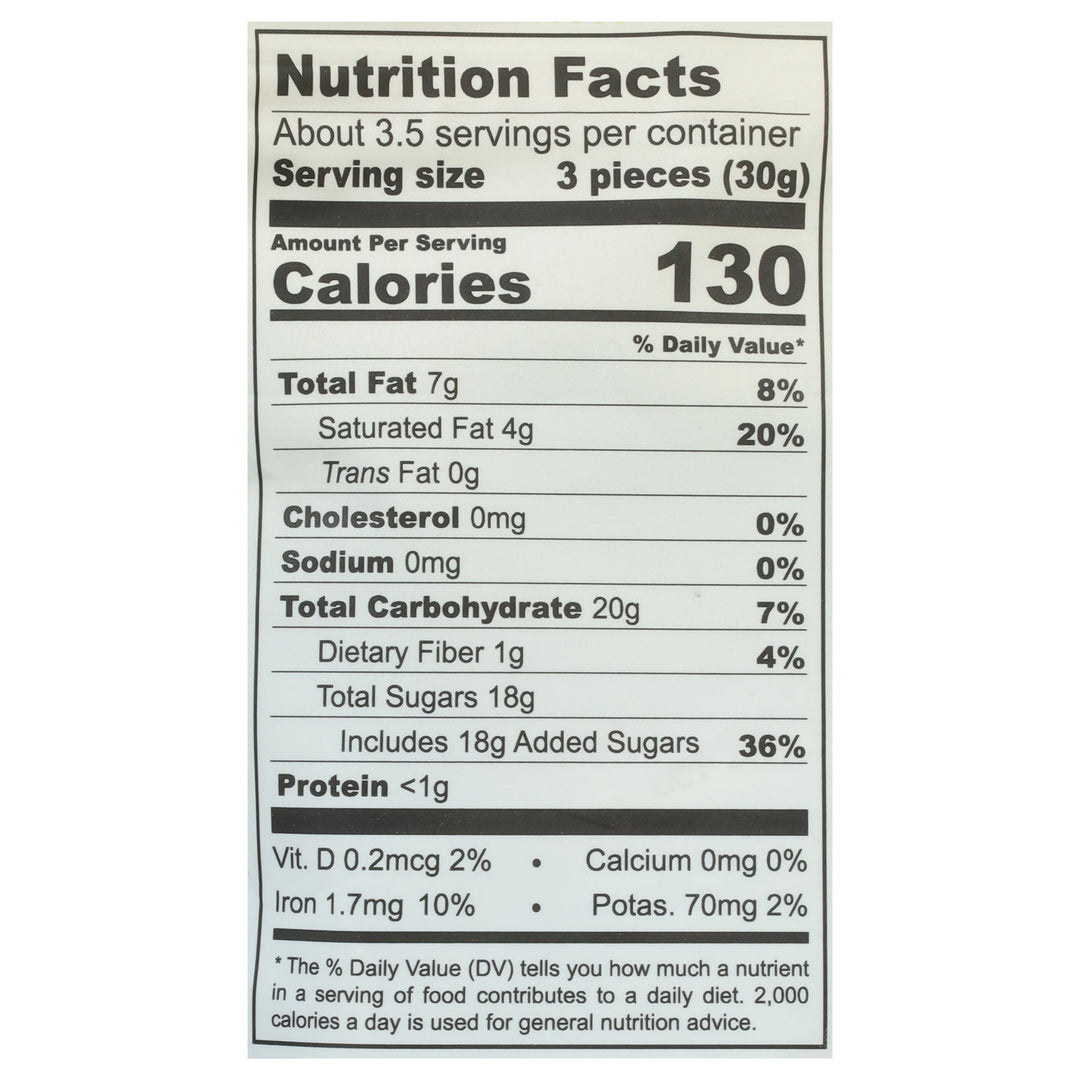 Chocolove - Bites Dark Chocolate Mint Creme - Case Of 8 - 3.5 Oz - Maras Green