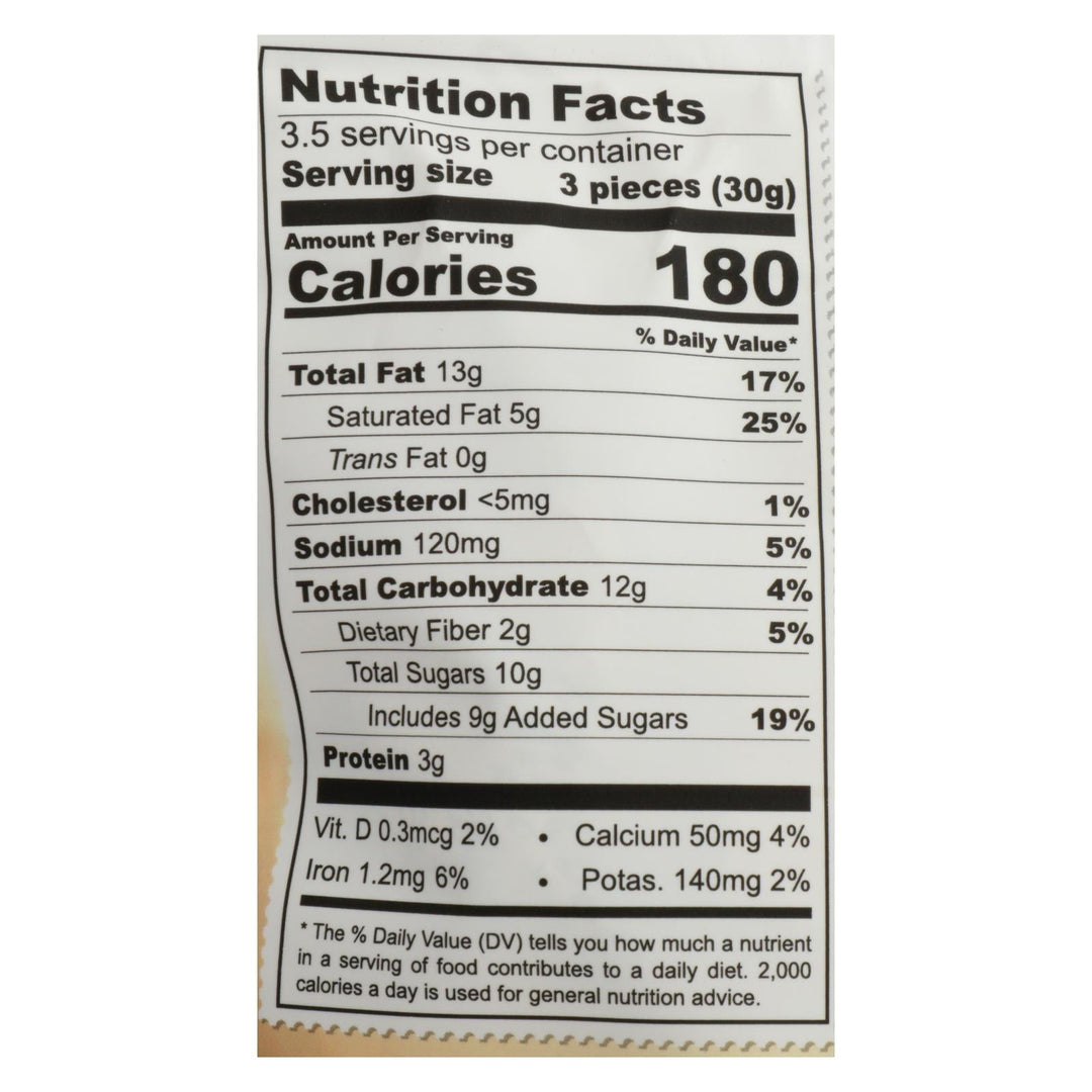 Chocolove Xoxox - Bites - Dark Chocolate Almonds And Sea Salt - Case Of 8 - 3.5 Oz. - Maras Green