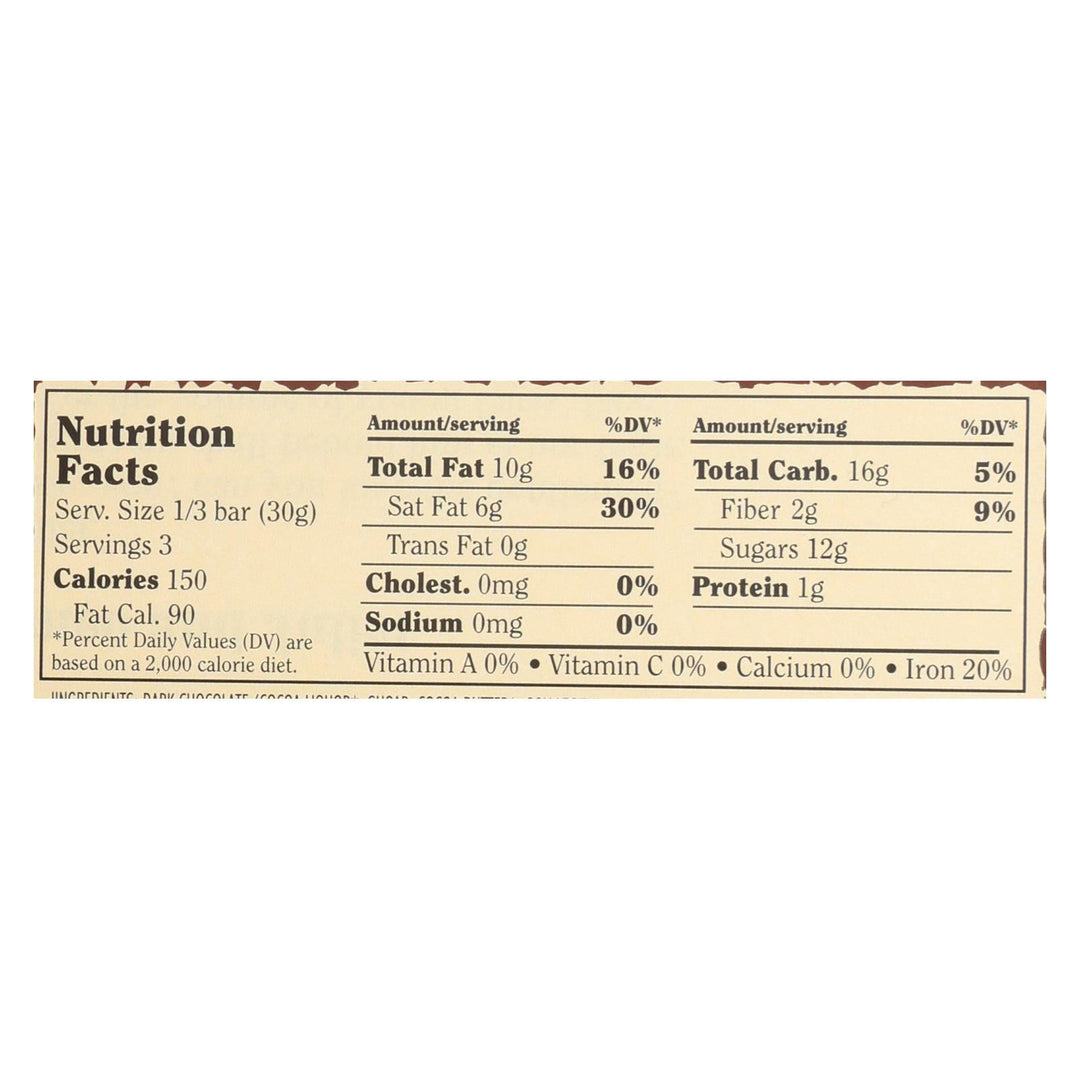 Chocolove Xoxox - Premium Chocolate Bar - Dark Chocolate - Coffee Crunch - 3.2 Oz Bars - Case Of 12 - Maras Green